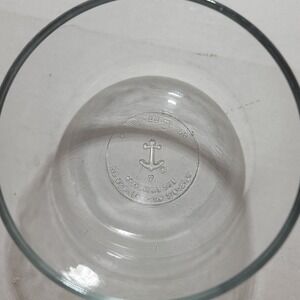 Anchor Hocking‎ Oven And Microwave Safe 2 cup Clear Glass Bowl